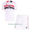 Conjunto (Camiseta+Pantalón Corto) São Paulo Primera Equipación 2021/22 - Niño